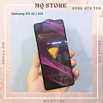 Kính cường lực cho Samsung A13 4G / A23 full màn hình OG cao cấp ( hàng chính hãng)