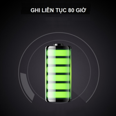 SOAIY Máy Ghi Âm Chuyên Nghiệp Cao Cấp GH-500 8GB - Digital Voice Recorder - Hàng Nhập Khẩu