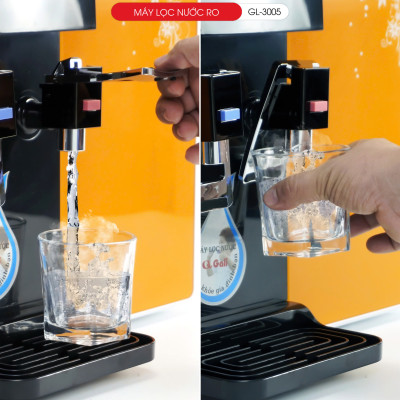 Máy lọc nước treo tường Gali công nghệ lọc RO Gali GL-3005 2 in 1 nước nóng nước mát. Hàng chính hãng bảo hành 12 tháng.