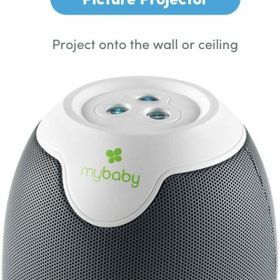 Máy ru ngủ kèm máy chiếu ánh sáng Homedics MYB-S305C   Adapter đi kèm- Hàng chính hãng