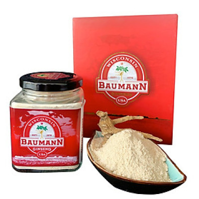 Sâm Mỹ Cao Cấp ( Nhân Sâm Baumann Wisconsin ) DẠNG BỘT - Sâm Mỹ Nhập Khẩu