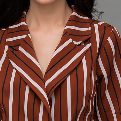 Áo Khoác Blazer Nữ Thời Trang Croptop Kaki Maxivic, La Mộc - LM62178A