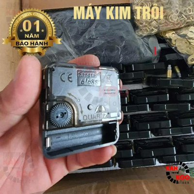Máy Đồng Hồ Treo Tường Silent Quartz 6168s – Siêu Chính Xác ±03 Giây/Tháng – Trục 11mm