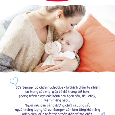Sữa bột công thức Semper Nutradefense Baby 2 400g
