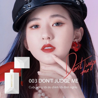 Son kem lì PERFECT DIARY ReadMe chất son mỏng nhẹ bám màu lâu trôi 4g