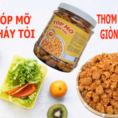 Tóp mỡ cháy tỏi ớt thơm ngon chất lượng SK FOOD - 100G