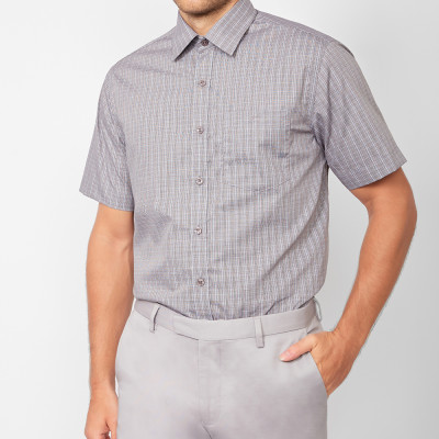 ÁO SƠ MI TAY NGẮN-V46-014615-BR2