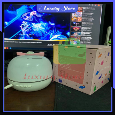 Đèn Ngủ Chiếu Ngàn Sao 6 phong cách kiêm đèn ngủ xoay tự động, nhiều màu sắc tuyệt đẹp - Hàng chính hãng