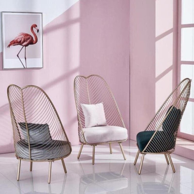 Hàng HOT GIÁ SỈ ghế lá decor đệm sắt sơn tĩnh điện hot hit ( ảnh thật)