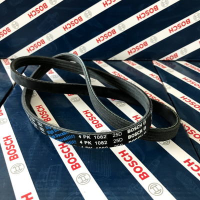 Dây Curoa Trợ Lực Lái Mitsubishi Pajero Supreme 3.5, Hyundai Terracan (2001-2006) Bosch 4PK1082