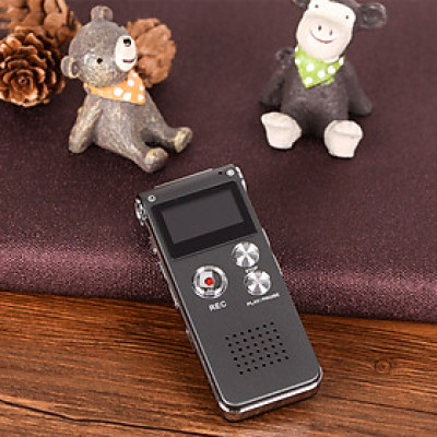 SOAIY Máy ghi âm stereo chuyên dụng AK-012 8GB - Hàng Nhập Khẩu