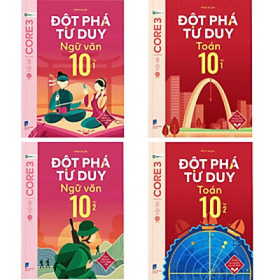 Đột Phá Tư Duy Lớp 10 - Trọn Bộ Các Môn Toán, Văn, KHTN, Lịch Sử Địa Lý - Bản Quyền