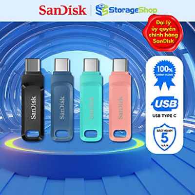 USB 3.1 SanDisk Ultra Dual Drive Go Type C - Hàng Chính Hãng