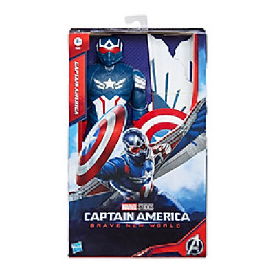 Đồ Chơi Mô Hình Captain America Trang Bị Tối Tân Titan 30cm AVENGERS F9301