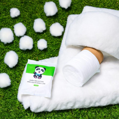 Khăn Tay Nén Cotton Beyaki 30 Viên 24x30 cm