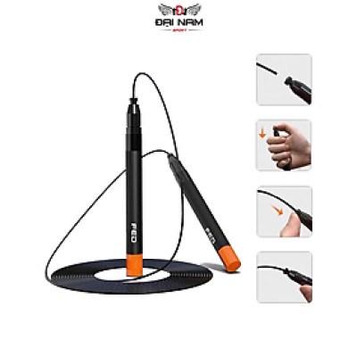Dây Nhảy Tập Gym,Thể Dục FED-XM0105 Chất Liệu Lõi Thép Bọc PVC Cao Cấp