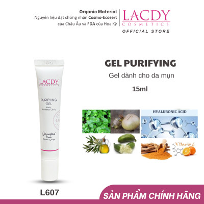Gel Dành Cho Da Mụn Lacdy 15ml-PURIFYING GEL-L607