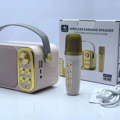 Loa Karaoke Bluetooth YS-103 Kèm 1 Micro Không Dây ( Hàng Chính Hãng )