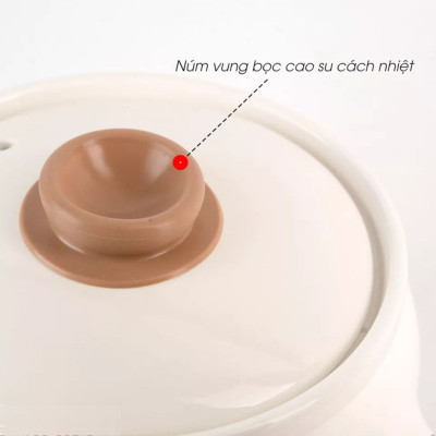 Nồi nấu cháo chậm điện tử Bennix BN-30SLC - Dung tích 3 lít - 8 chức năng - 3 tốc độ nấu - Hàng chính hãng