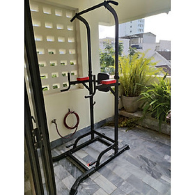 Xà kép đa năng T056, ghế tập đa năng trong nhà điều chỉnh từ 165cm đến 225cm chắc chắn cho gia đình