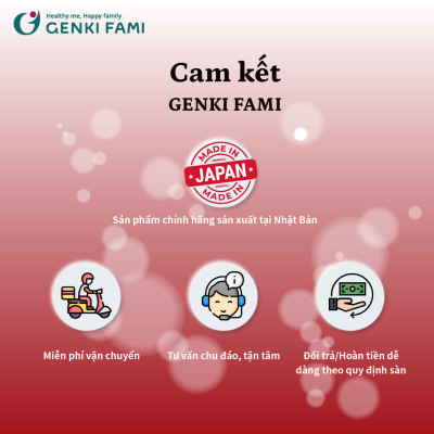 Viên Uống Thải Độc Gan, Giải Rượu Kanzo Ukon Genki Fami Nhật Bản Hộp 30 Viên