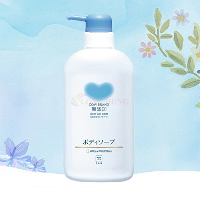 Sữa tắm dưỡng ẩm Cow Additive Free Body Soap (500ml) - Hàng chính hãng