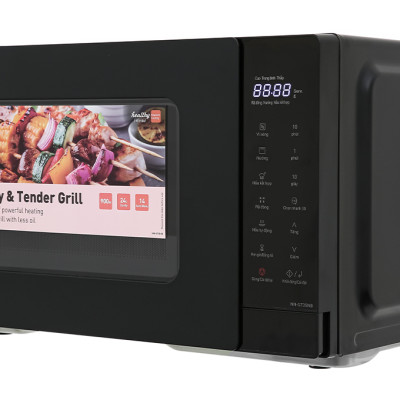 Lò vi sóng điện tử có nướng Panasonic NN-GT35NBYUE,Dung tích 24L, Công suất nướng 1000W, 14 chương trình nấu tự động- Hàng chính hãng - Bảo hành chính hãng 12 tháng, Chất lượng Nhật bản