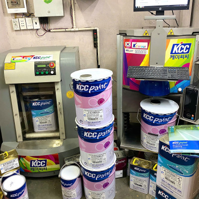 Sơn Alkyd KCC LT313 Base C màu đỏ 2290 _18L