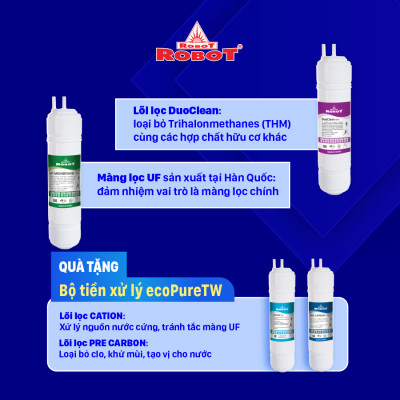 Máy Lọc Nước Điện Giải Ion Kiềm ROBOT ionMega 97 Dòng Máy Cơ - Hàng Chính Hãng