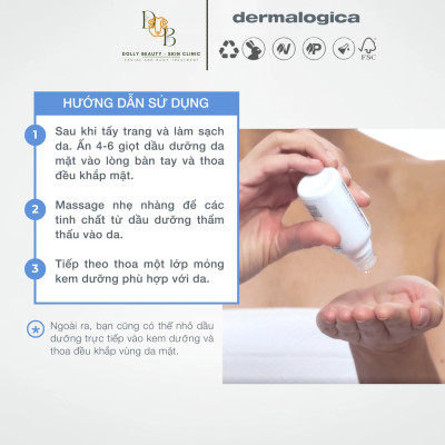 Dầu phục hồi hàng rào bảo vệ da PHYTO REPLENISH OIL của Dermalogica - Dolly Beauty