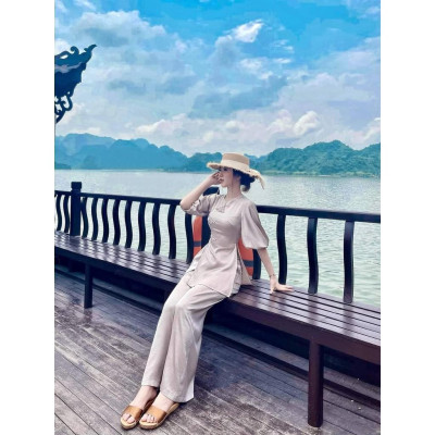 ĐỒ LAM ĐI CHÙA CAO CẤP CÚC ĐAN THỦ CÔNG SJ18 SIÊU ĐÁNG YÊU