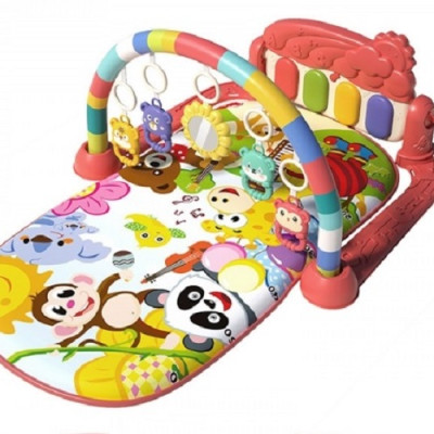 Thảm nằm chơi, có phát nhạc cho bé 0-36 tháng tuổi - màu, hoạ tiết giao ngẫu nhiên