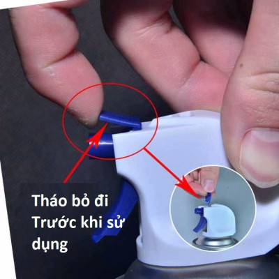 Chai Xịt Bọt Làm Sạch Vệ Sinh Bồn Cầu Toilet Dung Tích 500 Ml Tẩy Rửa Mọi Vết Bẩn Hương Chanh Thơm Mát