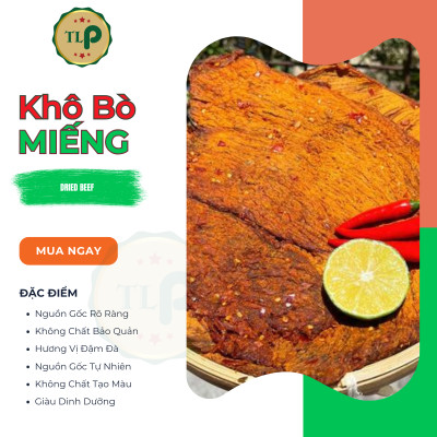 KHÔ BÒ MIẾNG TÂN LỘC PHÁT - HŨ 150G