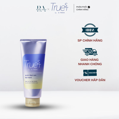 Mặt nạ ủ tóc chăm sóc tóc nhiệt Truest by S FREE Acid&Heat Care Hair Mask