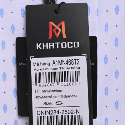 Áo sơ mi tay ngắn Khatoco