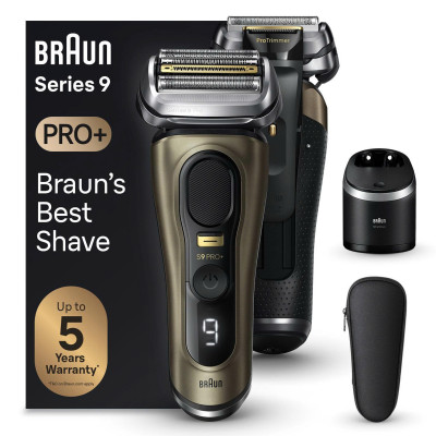 MÁY CẠO RÂU BRAUN SERIES 9 PRO+ 9569CC Bản đủ Hàng chính hãng