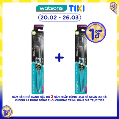 Bàn Chải Đánh Răng Watsons Than Hoạt Tính 1 Cái