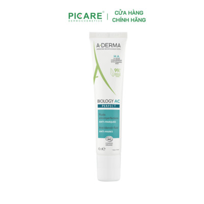 Kem Dưỡng Làm Giảm Và Ngăn Ngừa Mụn A-derma Biology AC Perfect Fluid 40ml