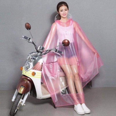 ÁO MƯA CHẤM BI 2 ĐẦU Hàng To, Đẹp CHẤT DÀY DẶN LƯU Ý CHẤM BI 2 ĐẦU 102K