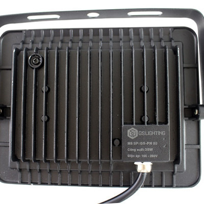 Đèn Pha LED GS-PN30 Công suất 30W Siêu Mỏng (ánh sáng vàng)