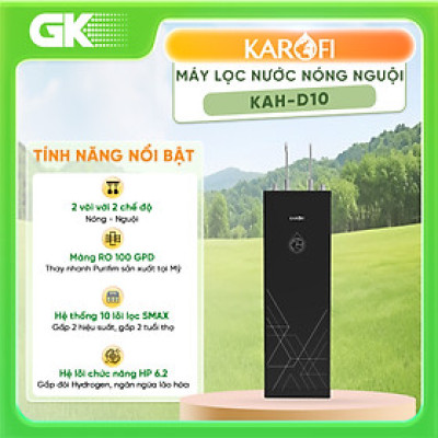 KAH-D10 - Máy lọc nước RO Karofi KAH-D10 - Hàng Chính Hãng - Chỉ Giao Hồ Chí Minh