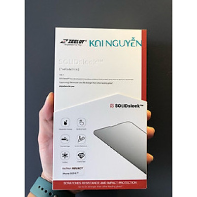 Cường Lực ZEELOT Chống Nhìn Trộm Full Màn dành cho iPhone 13/13Pro/13ProMax - Hàng chính hãng