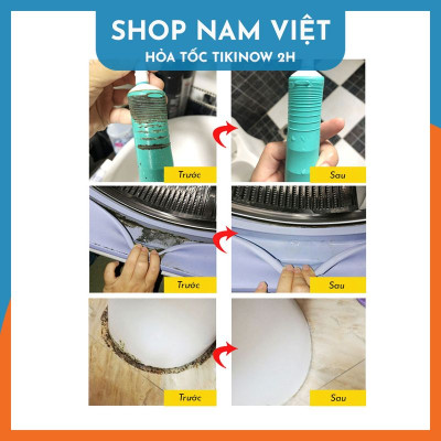 Gel Tẩy Nấm Mốc Ron Cửa Tủ Lạnh, Ron Nhà Tắm, Bồn Rửa Chén