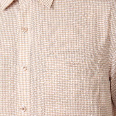 ÁO SƠ MI TAY NGẮN LINEN-V46-014582-BR2