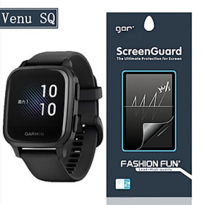 Miếng dán Film TPU HD cho đồng hồ Garmin Venu 3/ Venu 3S/ Venu SQ/ Vivoactive 5/ 6, GOR, bộ gồm 5 miếng_ Hàng chính hãng