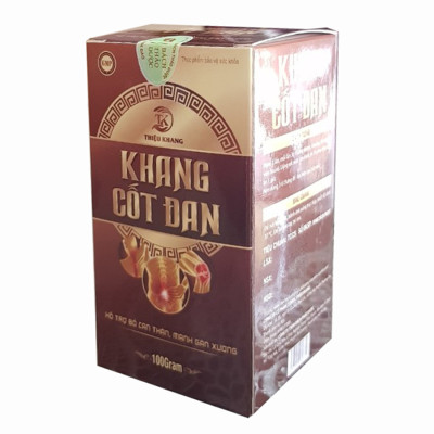 Thực phẩm bảo vệ sức khỏe KHANG CỐT ĐAN (hộp 100g)