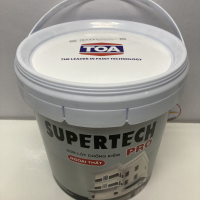Sơn lót chống kiềm ngoại thất Toa Supertech Pro 5L