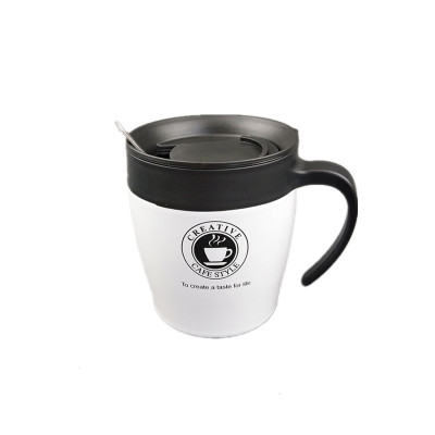 Cốc pha cafe inox 304 Creative 330ml tặng kèm muỗng- Hàng chính hãng