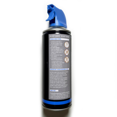 Bình xịt khí nén BLACK Premium X2 sức mạnh vệ sinh làm sạch khử bụi chống tĩnh điện cho Macbook / Bàn Phím / Máy Tính / Máy Ảnh / Máy in / Bản Mạch / iPhone - Hàng Chính Hãng